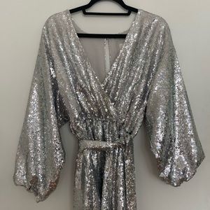 Anthropologie Sequin Dress SIZE M